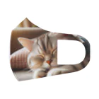 cat_smart_lifeの猫×睡眠×癒し Face Mask