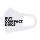 布屋「左回転」のBUY COMPACT DISCS フルグラフィックマスク