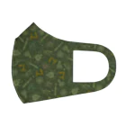 oba:obaの蛸がいっぱい（緑） Face Mask