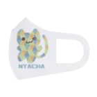 NYACHA&BOOCHAのさんかくガラガラにゃーちゃ、 Face Mask