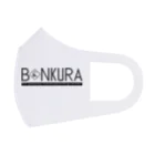 アリーヴェデルチャンネルSHOPのBONKURA TYPO BLK フルグラフィックマスク