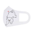 ふくふく商店の長沢芦雪の「あの犬」シリーズ フルグラフィックマスク