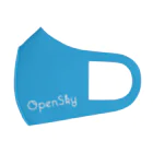 PetWORKs SUZURI ShopのOpenSky LOGO フルグラフィックマスク