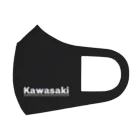 matuhachiの川崎家用マスク　黒　kawasaki フルグラフィックマスク