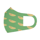 お松のあゆ菓子柄（緑） フルグラフィックマスク