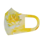 花水の黄色いバラ フルグラフィックマスク