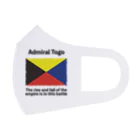 あさやけ洋品店のZ旗 Admiral Togo　 Face Mask