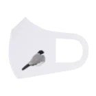 ぶぶ文鳥のうちの桜文鳥 フルグラフィックマスク