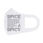 LONESOME TYPE ススのSPICE SPICY（Diagonal） Face Mask
