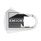 EMICHEERSのEMICHEERSロゴデザイン和 フルグラフィックマスク