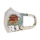 Amiの三毛猫の獅子舞遊び フルグラフィックマスク