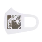KDCのラブラドール　スタンプ風 フルグラフィックマスク