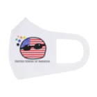 ポーランドボールSHOPのあめりか（United States of America） Face Mask