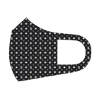 SIXISのSIXIS GEOMETRIC PATTERN BLACK. Face Mask