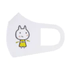 Drecome_Designの【悪巧み】うさねこ【腹黒】 フルグラフィックマスク