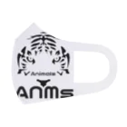 にー【ANMs】のAnimals ホワイトタイガー フルグラフィックマスク