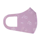 hikari_graphicsの園の生活　英字ver　PINK Face Mask