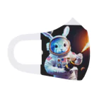 spaceinudogのspace usagi rabbit3 Face Mask