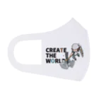 mocchi’s workshopのCREATE THE WORLD フルグラフィックマスク