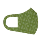B-catの微生物パターン緑_アイテムいろいろ Face Mask
