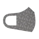 B-catの微生物パターン灰_アイテムいろいろ Face Mask