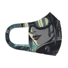kangekiのサイバーパンクガールNo.33 Face Mask