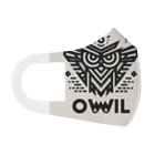 kotpopのOwl and knowledge フルグラフィックマスク