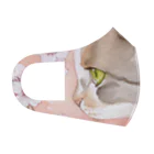 Miaws Shopの桜と三毛猫 Face Mask