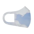100summerのぽわぽわ雲といぬ フルグラフィックマスク