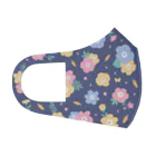 AKIRAMBOWのSpoiled Rabbit Flower Mask / あまえんぼうさちゃん お花マスク フルグラフィックマスク