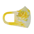 花水の黄色いバラ フルグラフィックマスク