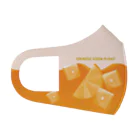喫茶めろんのオレンジソーダフロート フルグラフィックマスク