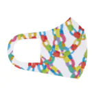 utanogoodsのpaper chain フルグラフィックマスク