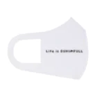 ブルバカ商店のLife is BUHIFULL フォーンVer. Face Mask