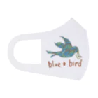 モコモコミュージアムのblue bird フルグラフィックマスク