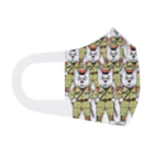 熊谷杯人⭐︎巻きシッポ帝国の憲兵-両側集団 フルグラフィックマスク