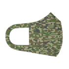 Military Casual LittleJoke のPixCamo Woodland Low visibility Face Mask