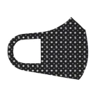 SIXISのSIXIS GEOMETRIC PATTERN BLACK. Face Mask