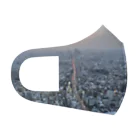 ポメラニアンの福(9歳)の都会 Face Mask
