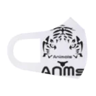 にー【ANMs】のAnimals ホワイトタイガー フルグラフィックマスク