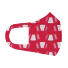 杜の魚のアコーディオン(赤) フルグラフィックマスク