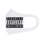 doctrineのPARENTAL ADVISORY-IMPLICIT CONTENT- フルグラフィックマスク