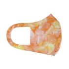 始季彩＠suzuriの百花繚乱-橙 フルグラフィックマスク