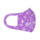 COSMOSIDEAのスパークル・スターマスク(Purple) フルグラフィックマスク