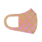 シロクマ商店のモロッカン-ピンク フルグラフィックマスク