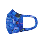 水彩屋のLa rose bleue フルグラフィックマスク