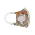 umbraの花輪少女 Face Mask