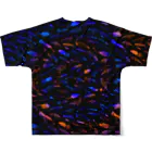 猫と釣り人のLURE_3K_3_FGT All-Over Print T-Shirt :back