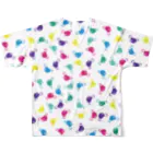 Basking In The Shadowのちらかりもぐら All-Over Print T-Shirt :back