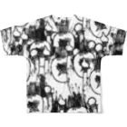 ORTHODOGSのわああああああ All-Over Print T-Shirt :back